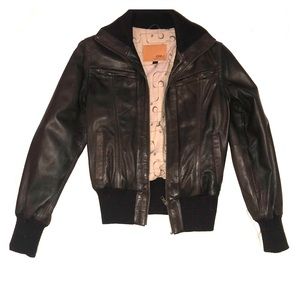 EMU Sheepskin Leather Bomber